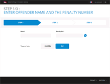 Tablet Screenshot of contravention-sncf.fr